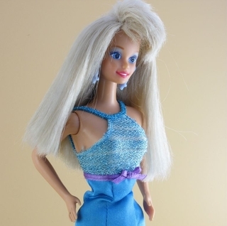 Barbie Sparkle Eyes, 1991 - not original outfit